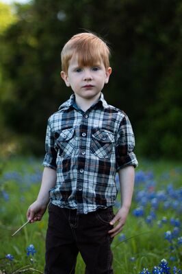 Keywords: boy,Children portrait class 1A January 18 2021 - 3:15:00,red hair,standing,outside,outdoors