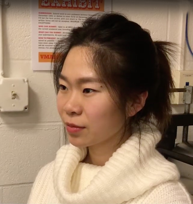 Keywords: portrait of an Asian woman in white