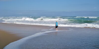 Keywords: beach,ocean,water,woman