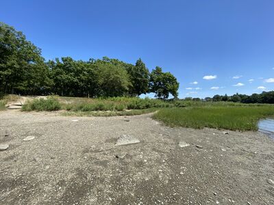 Keywords: blue sky,green trees,dirt path