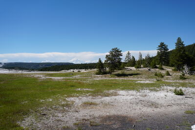 Keywords: yellowstone,mist,yellowstone national park,sky