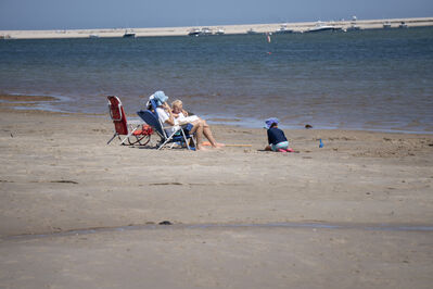 Keywords: beach scene using two references