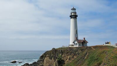 Keywords: seashore,ocean,beach,lighthouse