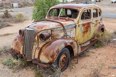 Keywords: painting an old car