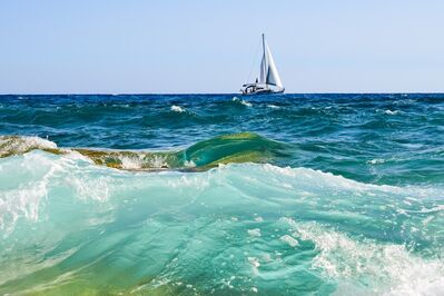 Keywords: ocean,wave,waves,beach,sea,salt boat