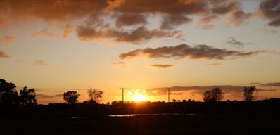 Keywords: sunrise,clouds,sillouettes,dark