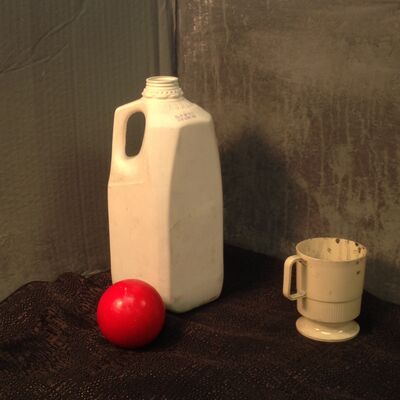 Keywords: milk bottle,bup,red