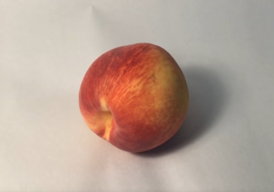 Keywords: painting a peach using glazes