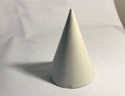 Keywords: charcoal drawing of a cone,painting a cone - part 1,painting a cone - part 2