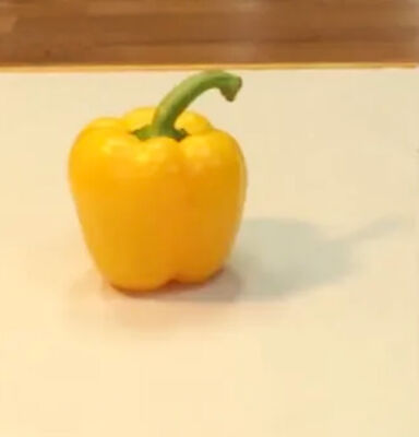 Keywords: drawing a yellow pepper