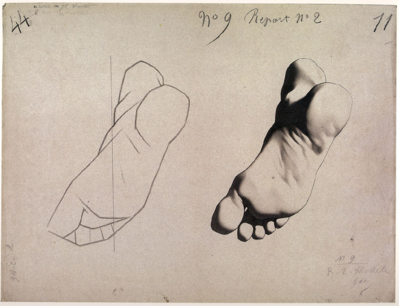 Keywords: Bargue drawing tutorial of the bottom of the right foot - 1:41:36,Bargue drawing right foot - 11:51