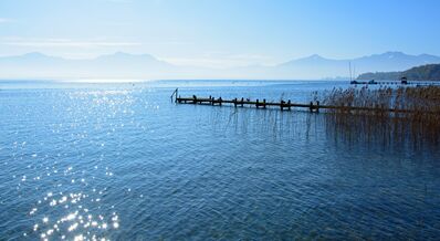 Keywords: sunlight,water,wharf,blue,grasses,marsh