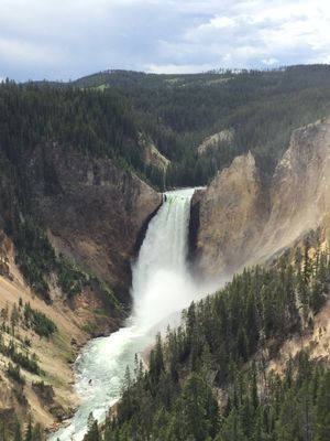 Keywords: rushing water,waterfall,canyon