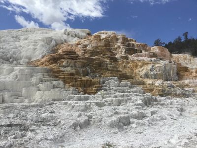 Keywords: white rocks