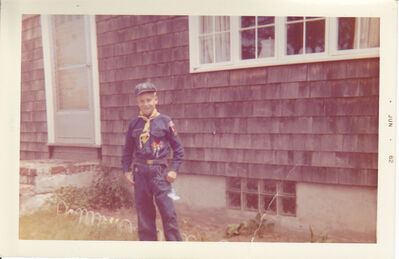 Jim Leonard in cub scouts June 62
