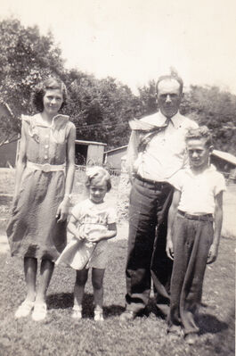 Leona Buggert 1935 on left
