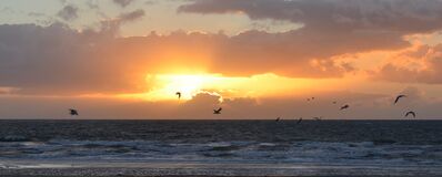 Keywords: clouds,beach,sunset