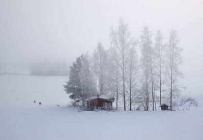 Keywords: trees,house,winter,snowy