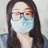 Melissa Lim ~ Fogged Up ~ Watercolor
