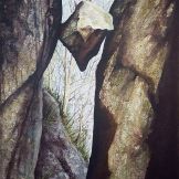 Teresa Whyman ~ Rough In A Diamond ~ Watercolor