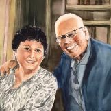 Brenda Menzel ~ Loving Couples ~ Watercolor