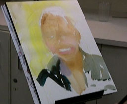 How to paint a watercolor portrait painting in 20 minutes.